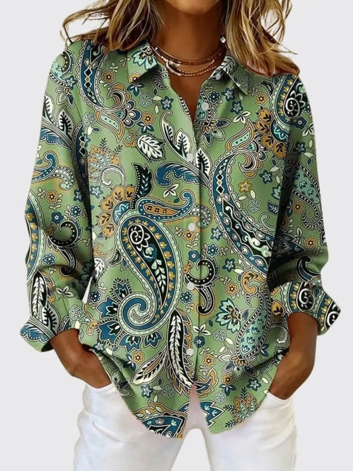 BEAUMONT NICE | BLOUSE À IMPRIMÉ PAISLEY POUR FEMMES
