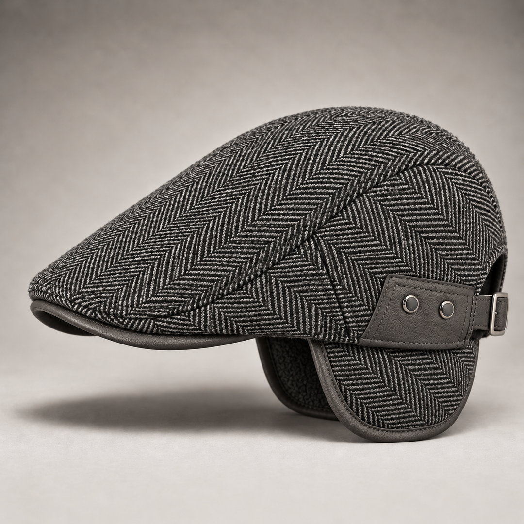 Casquette plate à chevrons Thornton