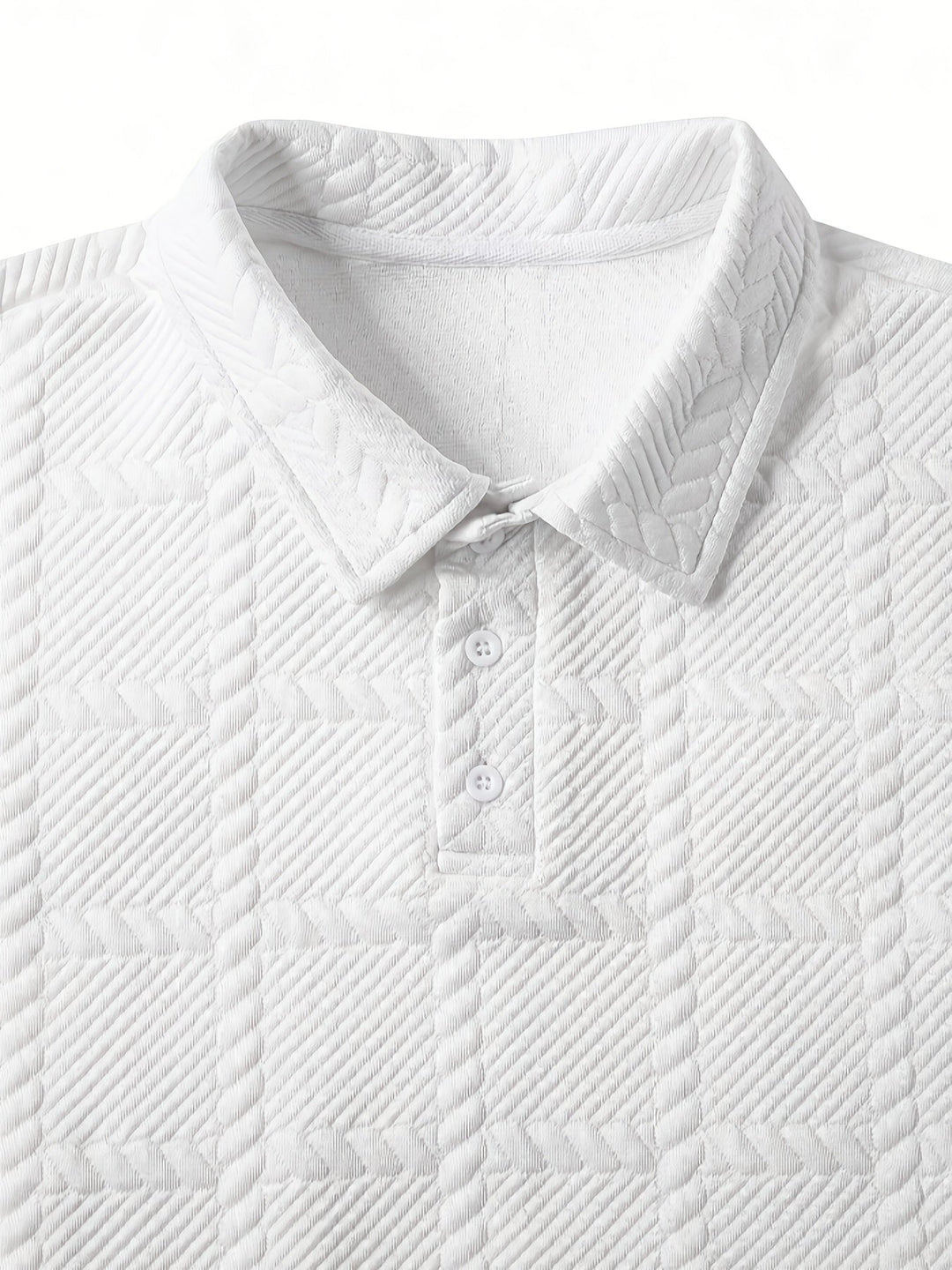 JACQUARD POLO SHIRT FOR MEN
