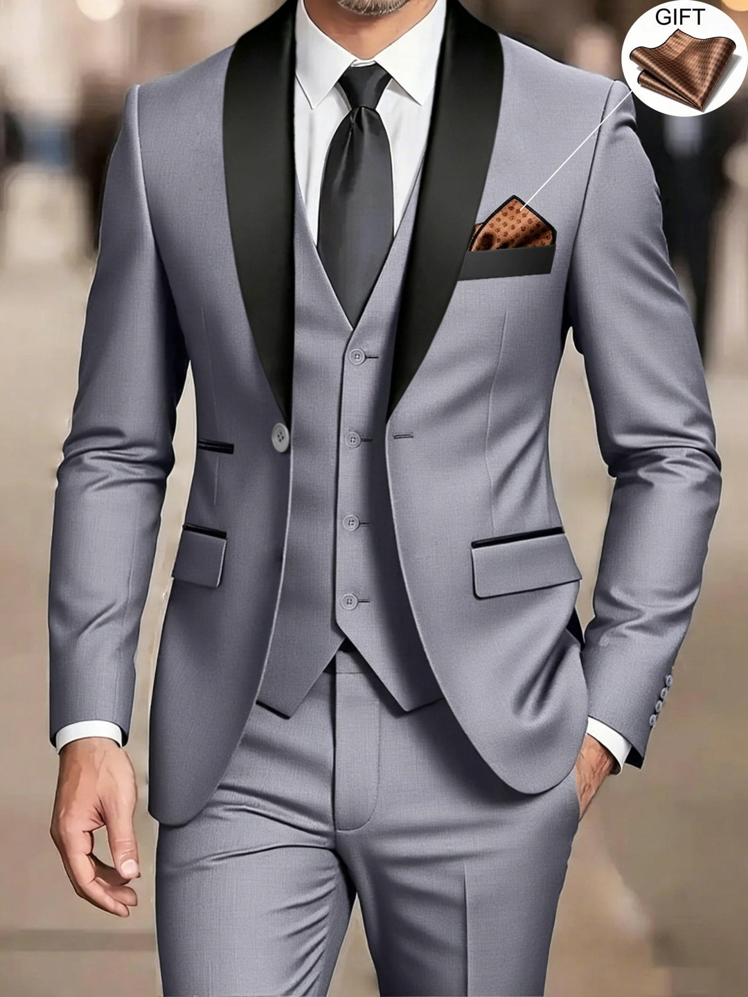 SHAWL SUIT SET FOR MEN
