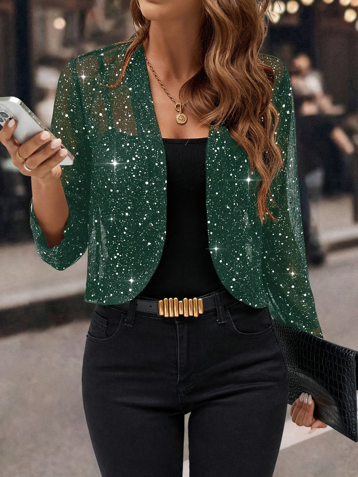 BEAUMONT NICE | VESTE COURTE À PAILLETTES POUR FEMMES