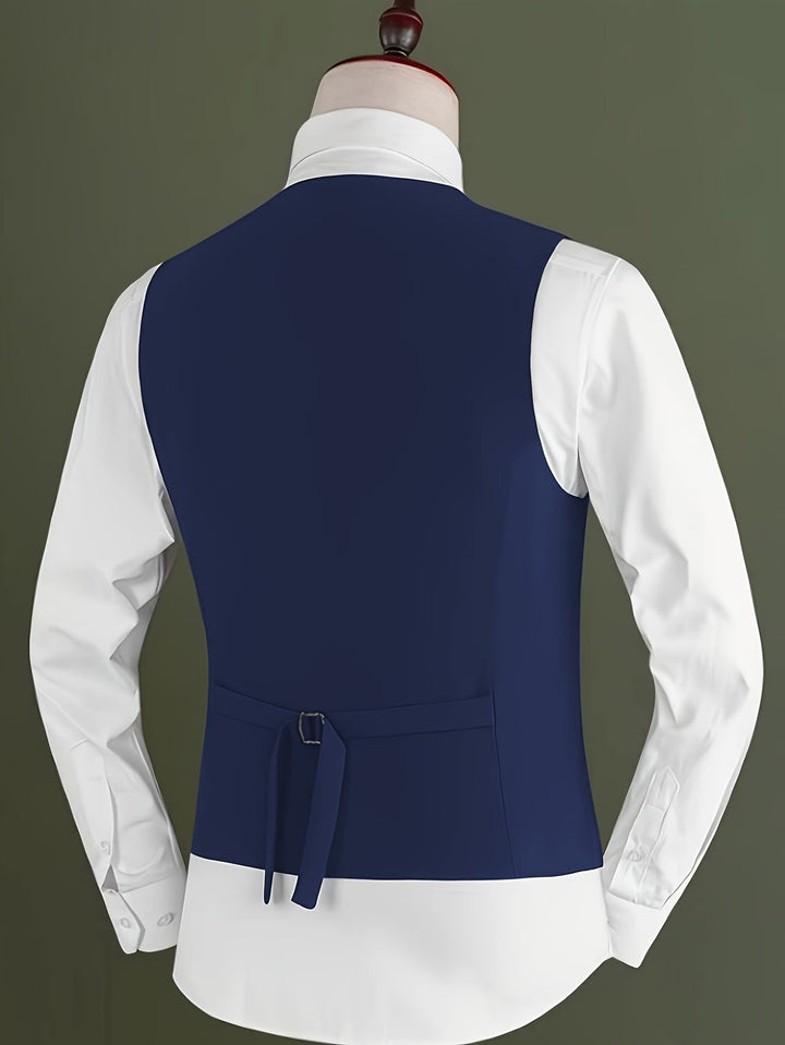 SLEEVELESS BUTTON SHIRT FOR MEN