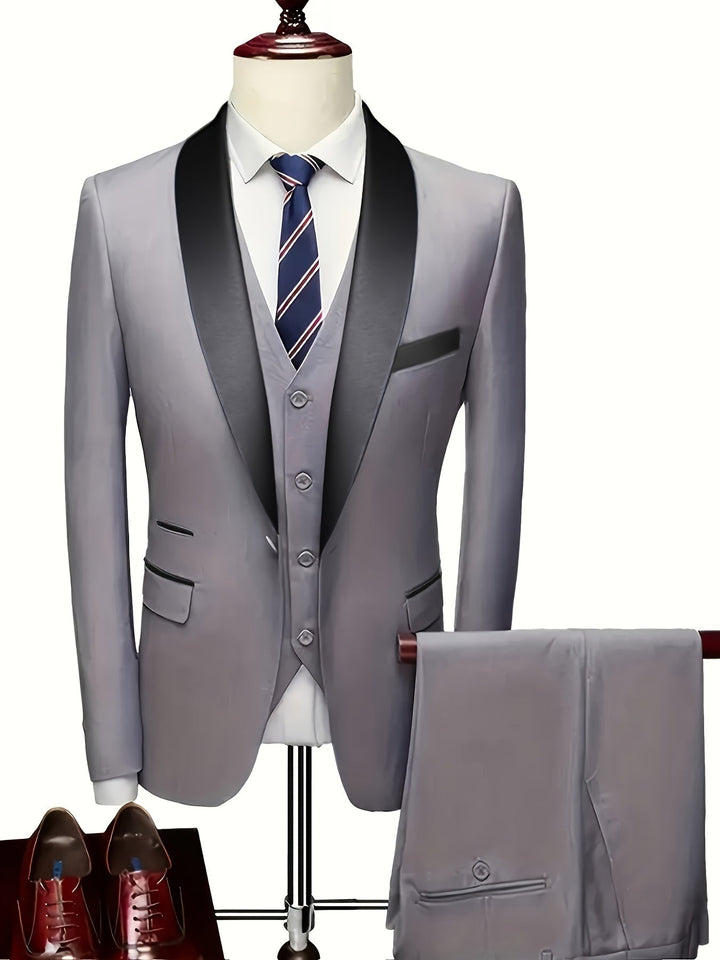 3 PIECE SUIT SET FOR MEN