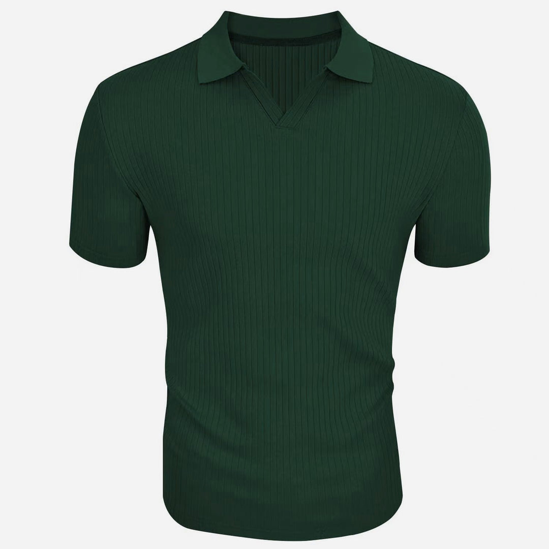 STRUCTURED POLO SHIRT FOR MEN