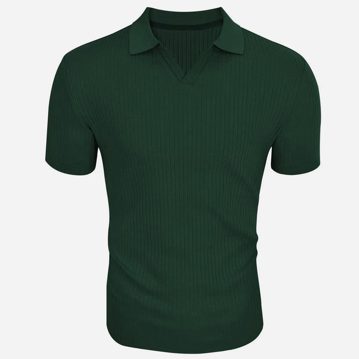 STRUCTURED POLO SHIRT FOR MEN