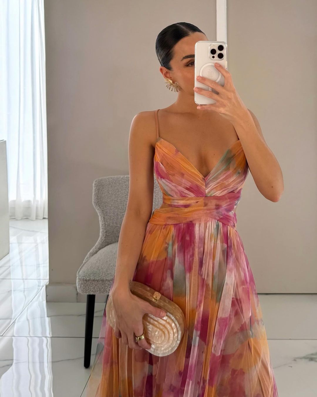 BEAUMONT NICE | ROBE MAXI FLORALE POUR FEMMES