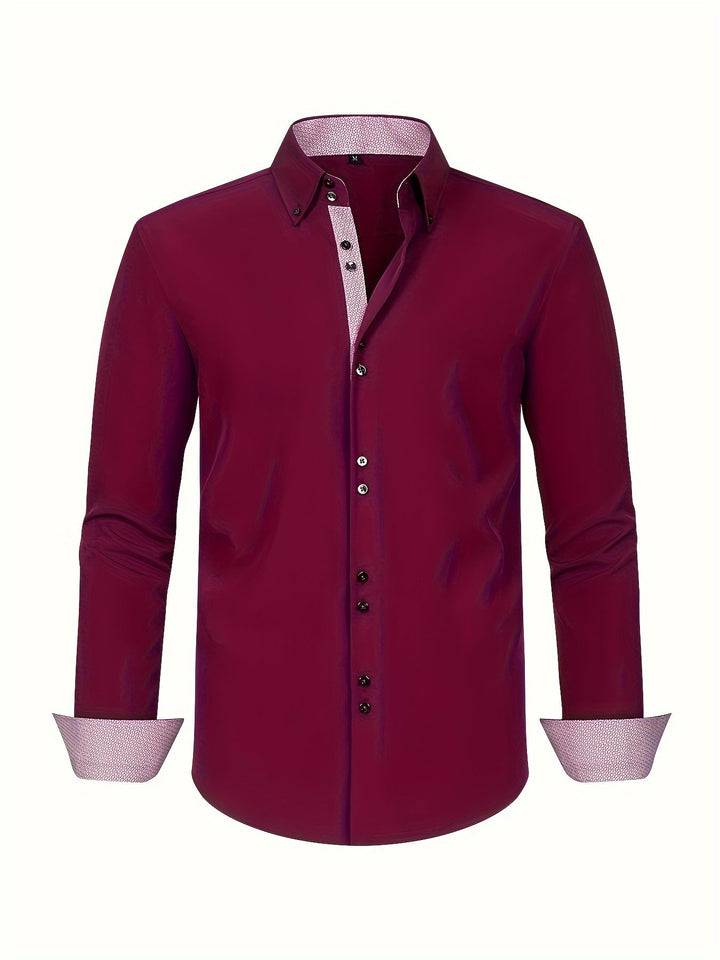 COLOR BLOCK SHIRT FOR MEN