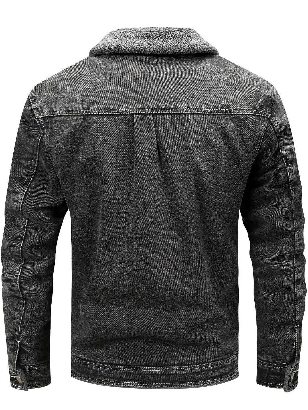 WARM DENIM JACKET FOR MEN