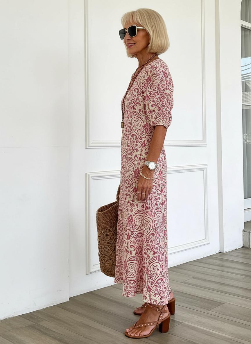 BEAUMONT NICE | ROBE MAXI BOHO POUR FEMMES