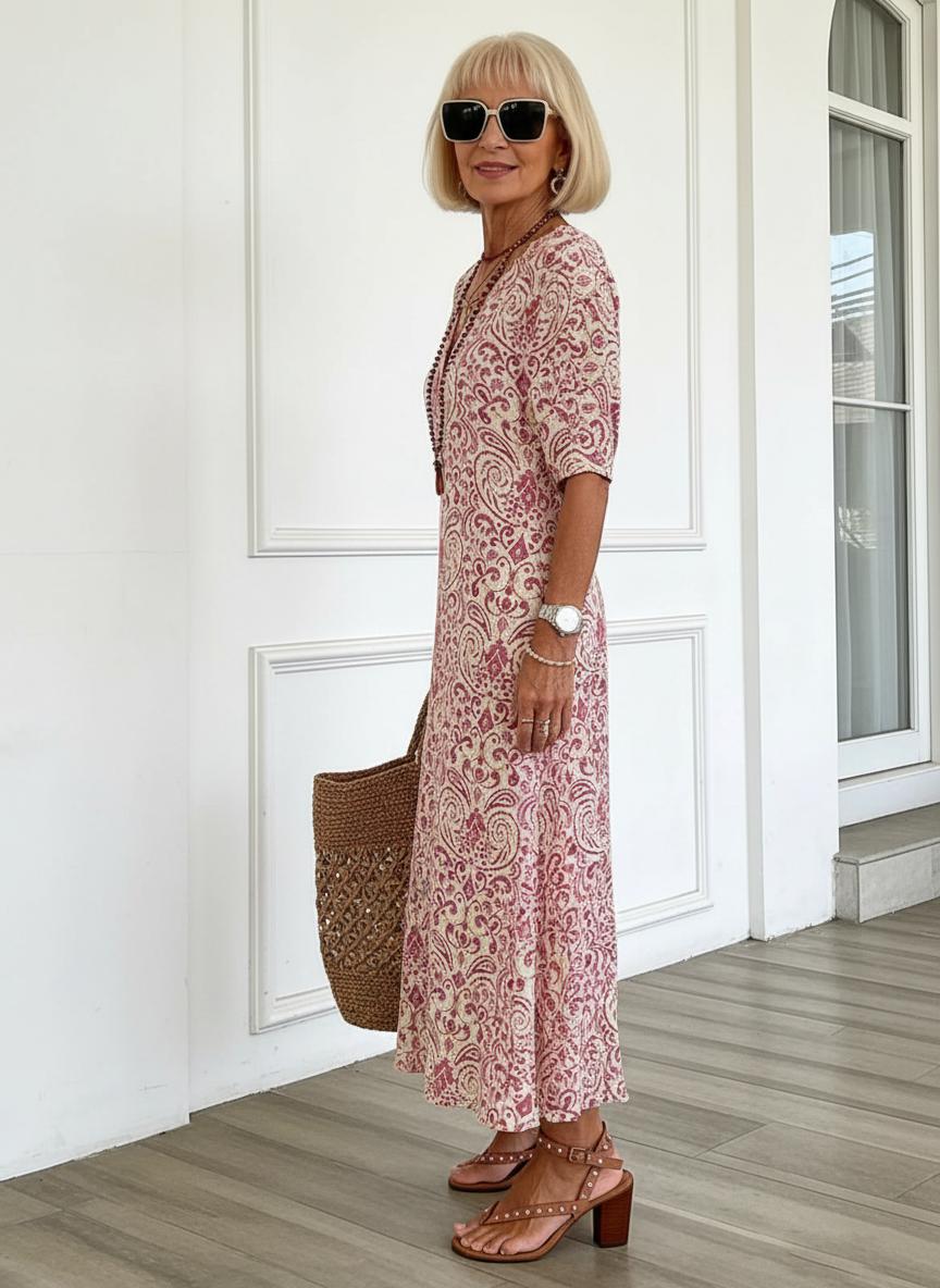 BEAUMONT NICE | ROBE MAXI BOHO POUR FEMMES