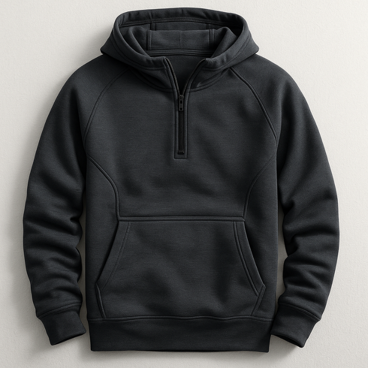 MIDWEIGHT COTTON HOODIE FOR MEN