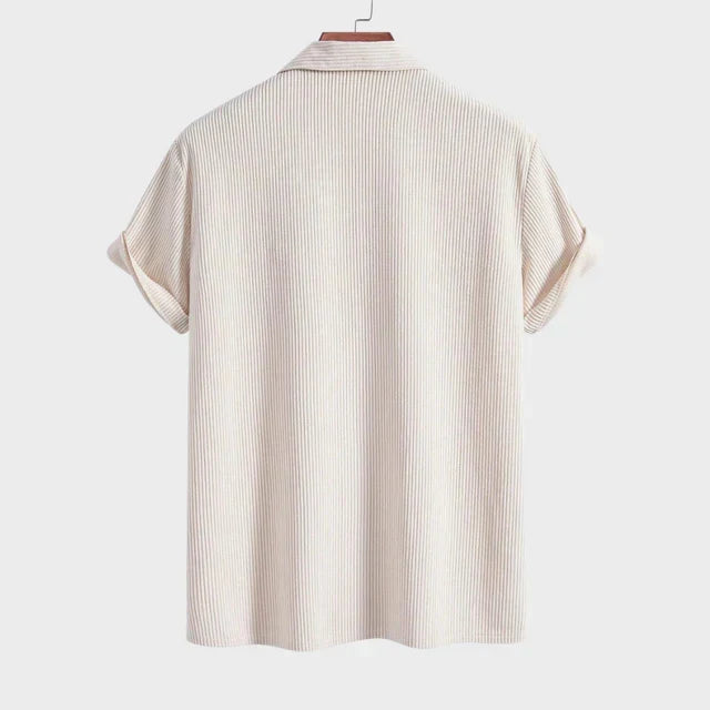 SHORT SLEEVE CUBAN SHIRT FOR MEN