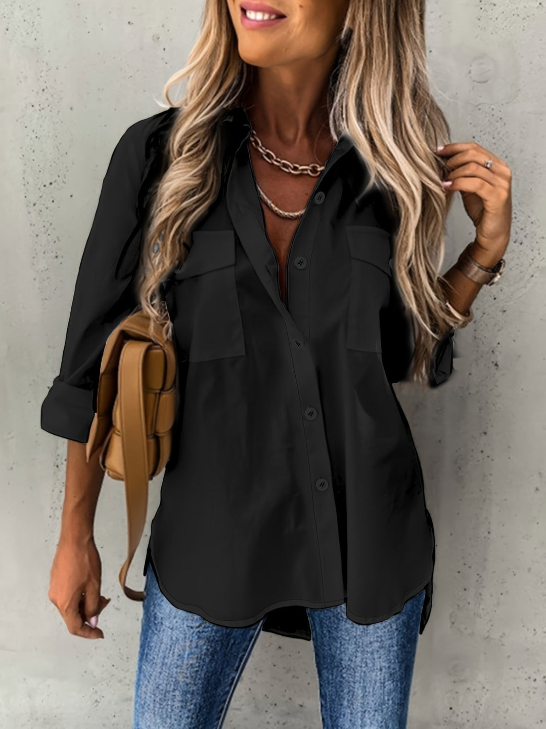 BEAUMONT NICE | CHEMISE CHIC À MANCHES LONGUES POUR FEMMES