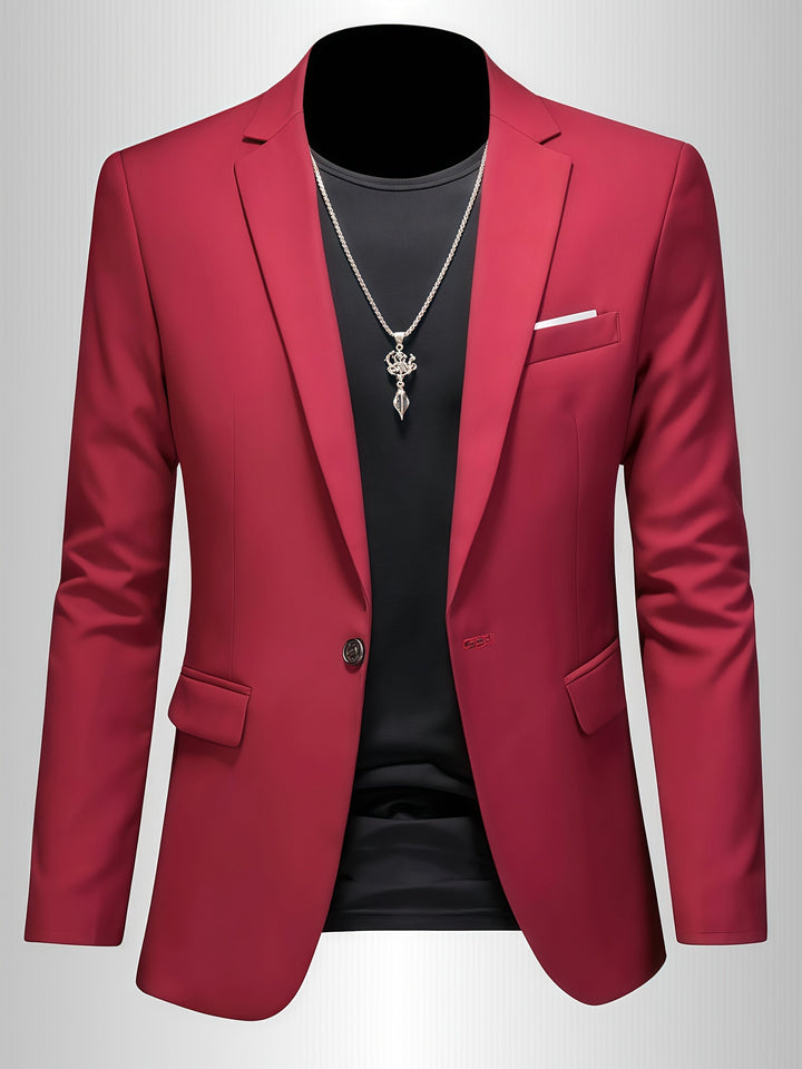 SKINNY LAPEL BLAZER FOR MEN