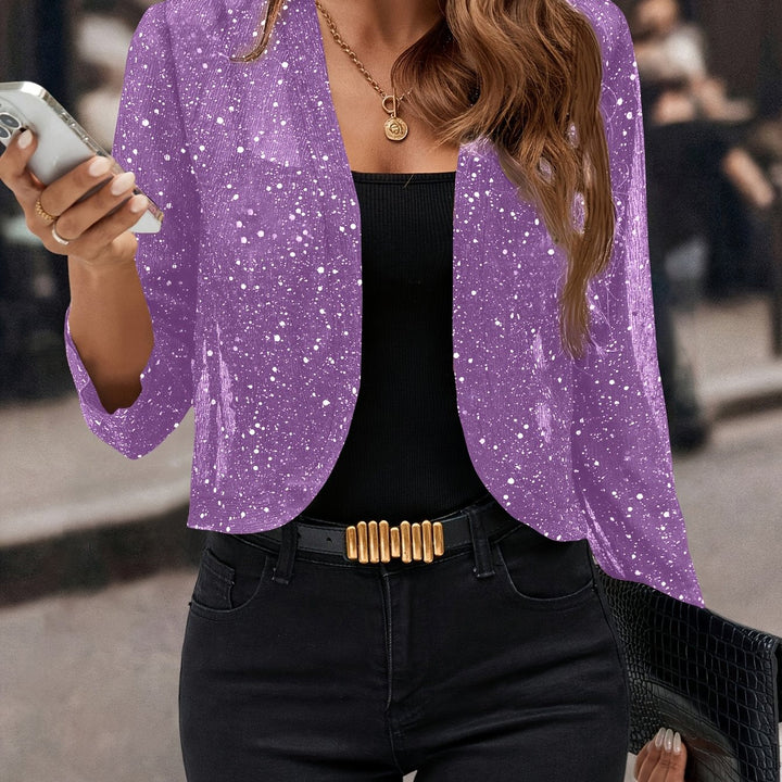 BEAUMONT NICE | VESTE À PAILLETTES COURTE POUR FEMMES
