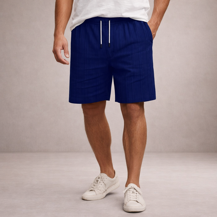 STRAIGHT HEM SHORTS FOR MEN