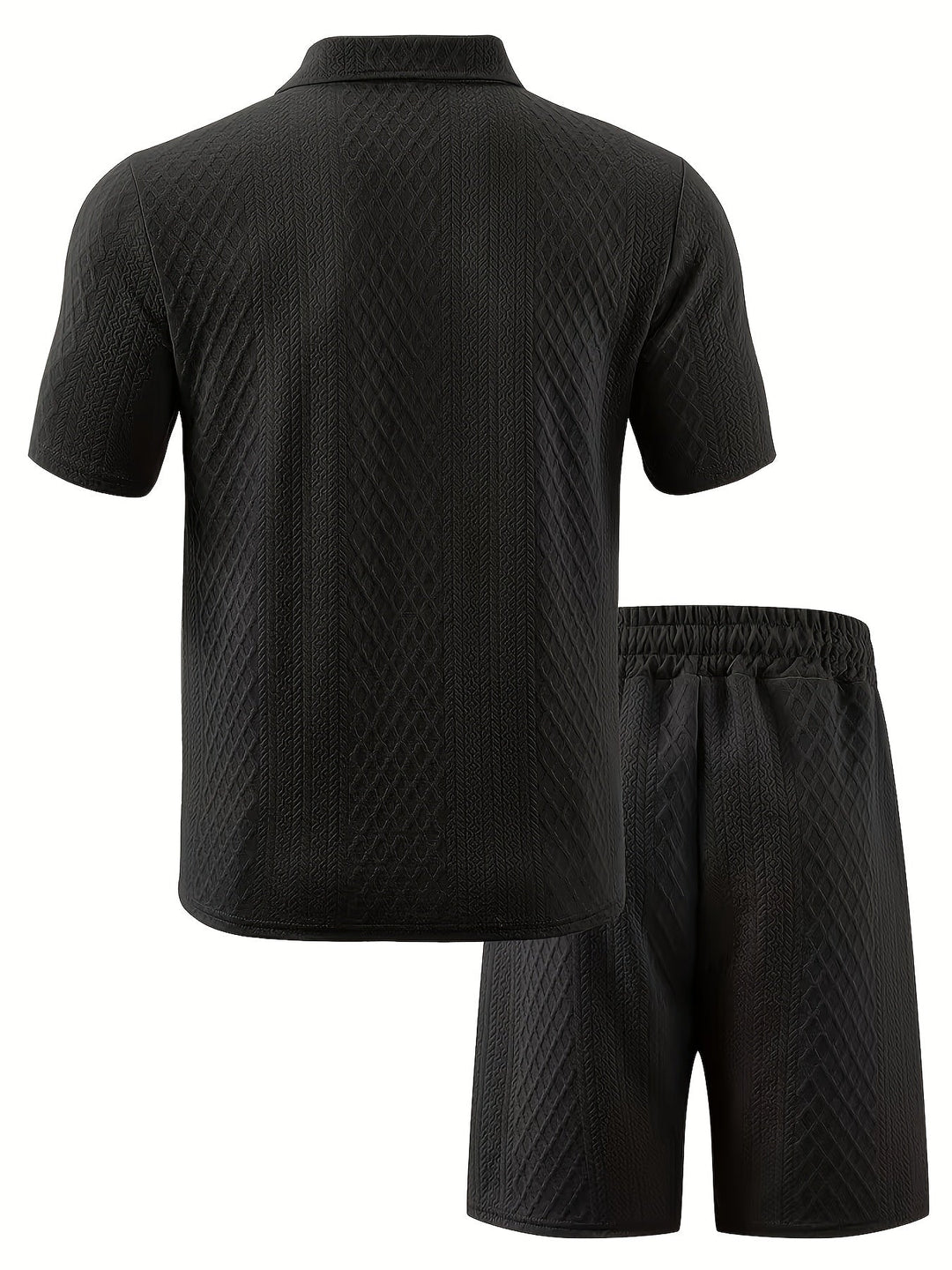 JACQUARD POLO SET FOR MEN
