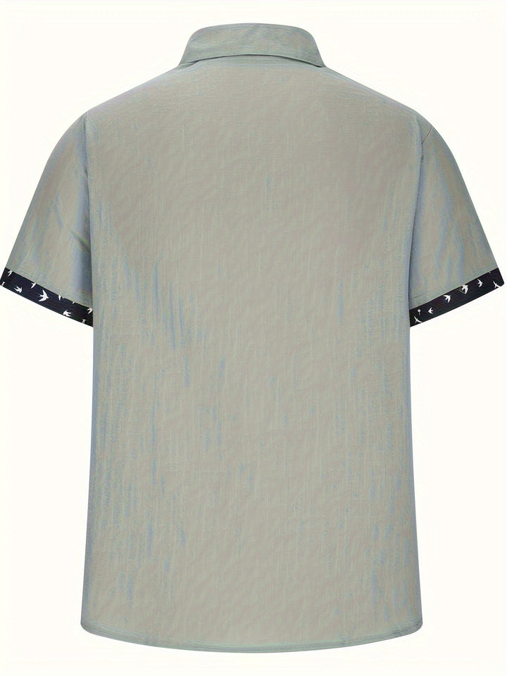 LAPEL SUMMER SHIRT FOR MEN