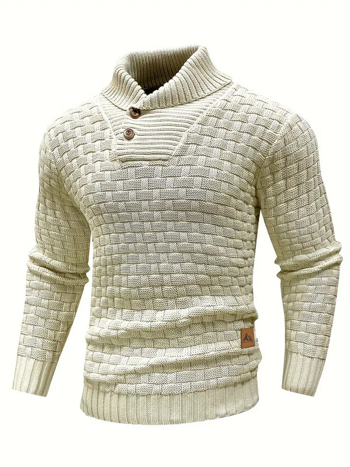 WARM KNIT SWEATER FOR MEN