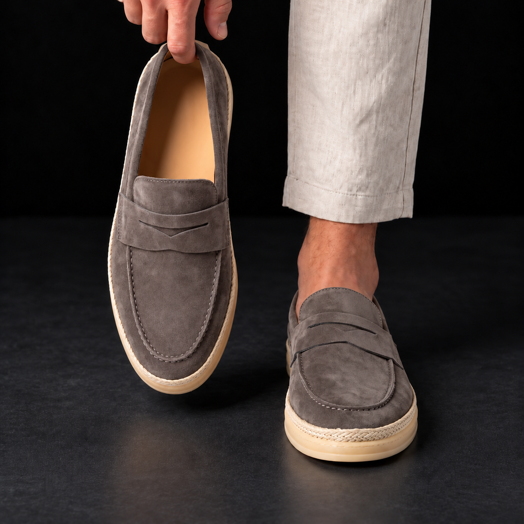 Mocassins en suédine Marcos