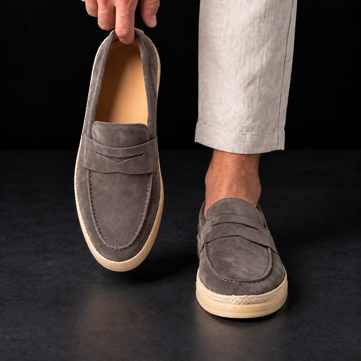 Mocassins en suédine Marcos