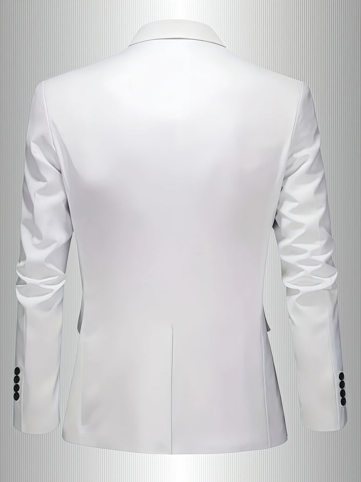 SKINNY LAPEL BLAZER FOR MEN