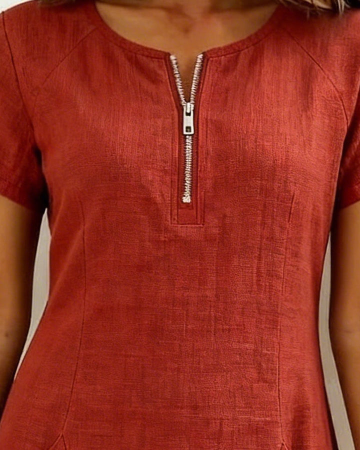 BEAUMONT NICE | ROBE À POCHES ZIPPÉES POUR FEMMES