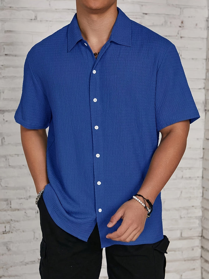 CLASSIC LAPEL SHIRT FOR MEN