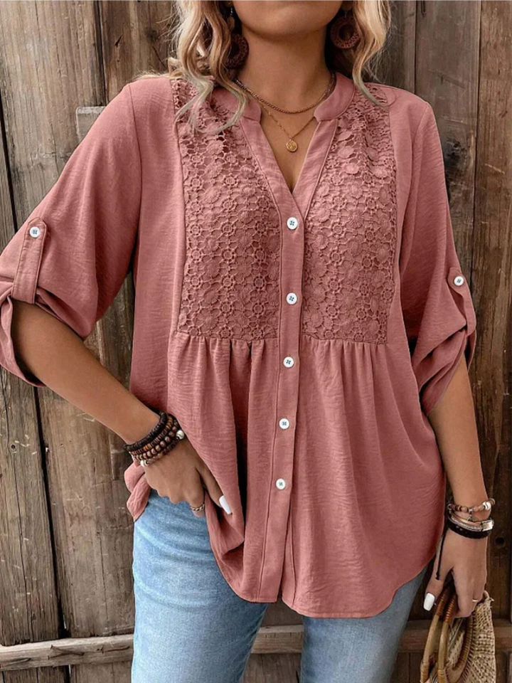 BEAUMONT NICE | BLOUSE À BOUTONS POUR FEMMES