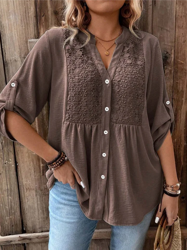 BEAUMONT NICE | BLOUSE À BOUTONS POUR FEMMES