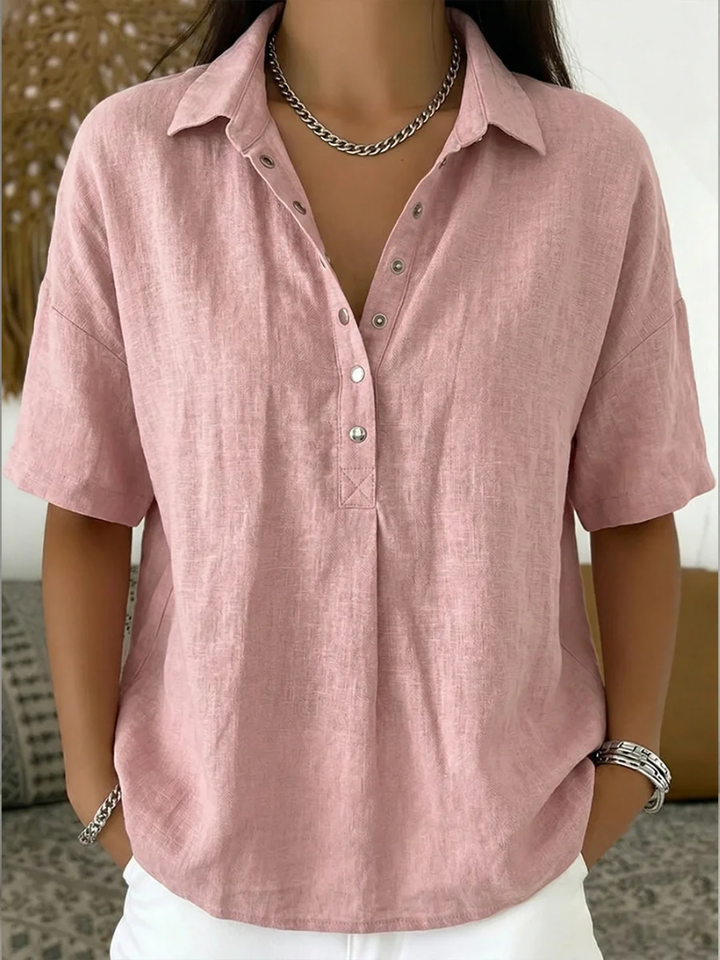 BEAUMONT NICE | BLOUSE À COL EN V POUR FEMMES