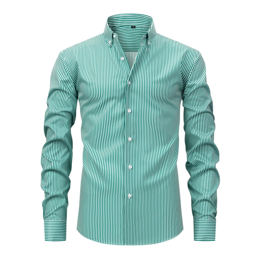 STRIPED STRETCH SHIRT FOR MEN