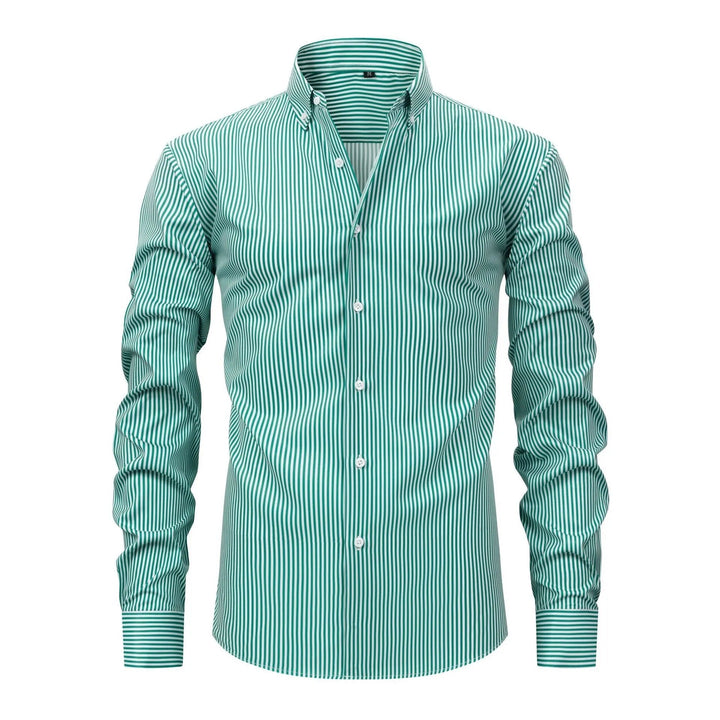 STRIPED STRETCH SHIRT FOR MEN