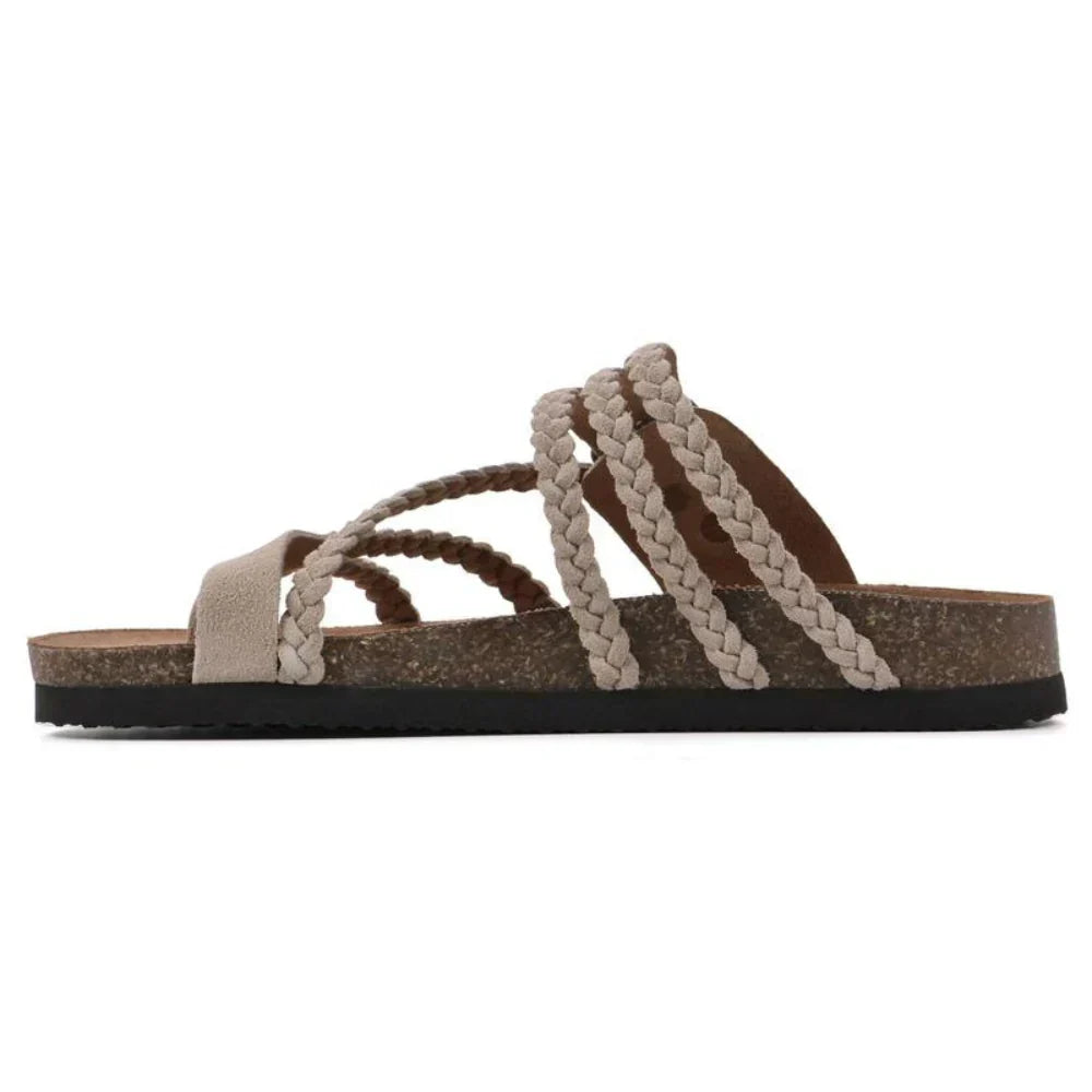BEAUMONT NICE | SANDALES TRESSÉES POUR FEMMES