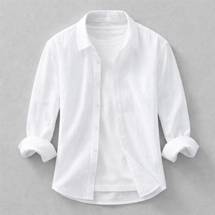 GAUZE COTTON SHIRT FOR MEN