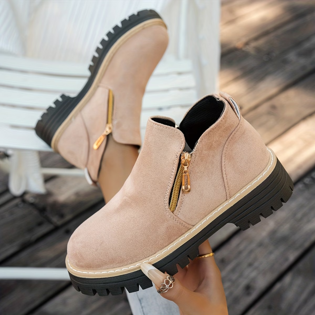BEAUMONT NICE | BOTTINES À DOUBLE ZIP POUR FEMMES