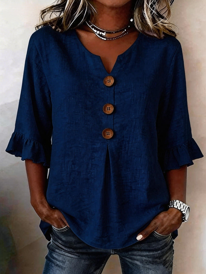 BEAUMONT NICE | BLOUSE À VOLANTS ROMANTIQUE POUR FEMMES