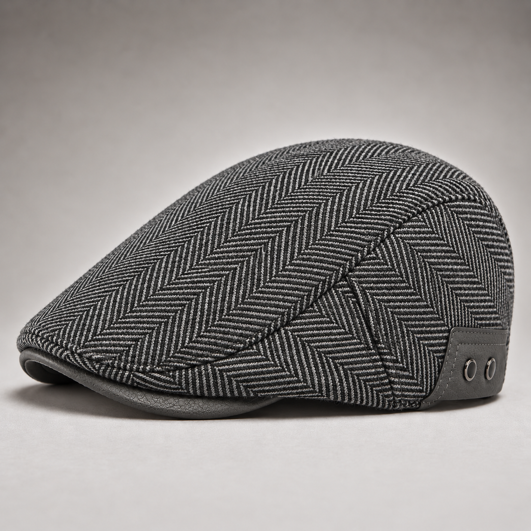 Casquette plate à chevrons Thornton