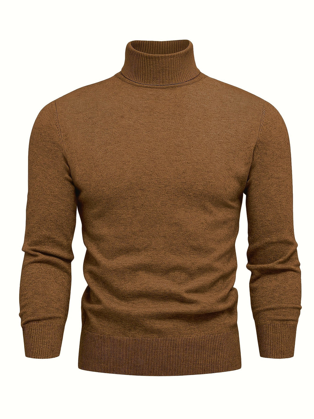 HIGH NECK KNIT SWEATER FOR MEN