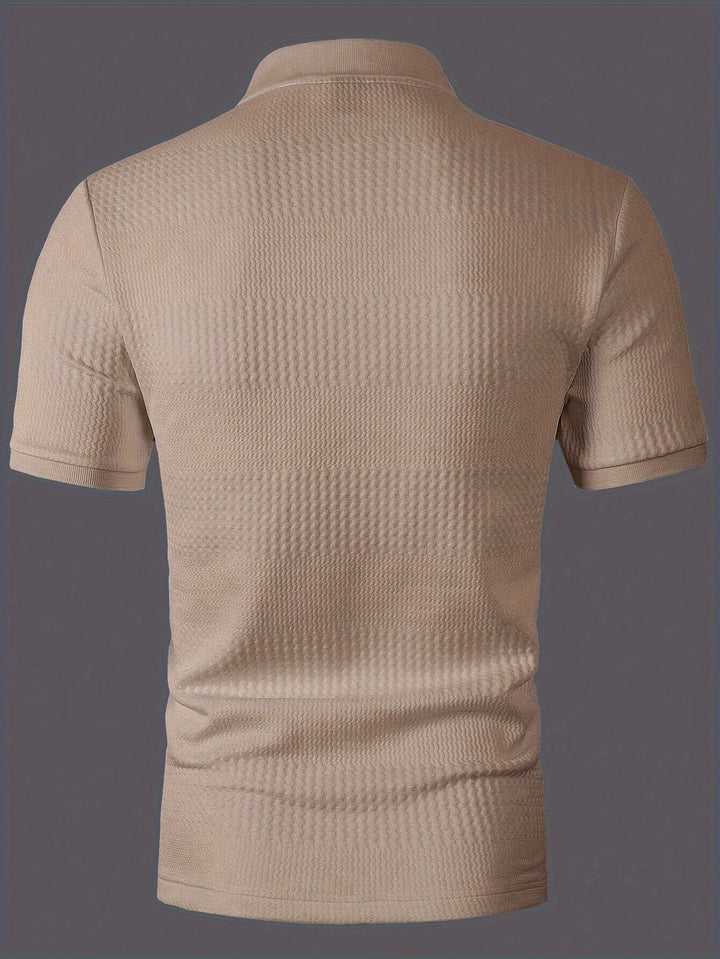 STRETCH KNIT POLO FOR MEN