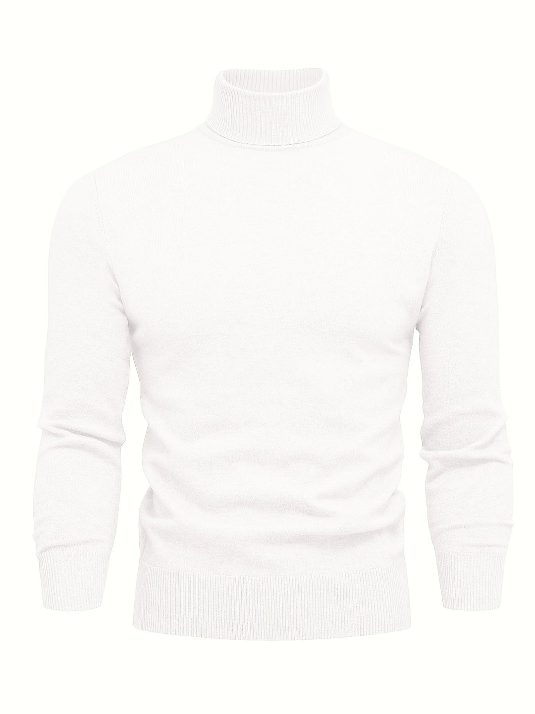 HIGH NECK KNIT SWEATER FOR MEN