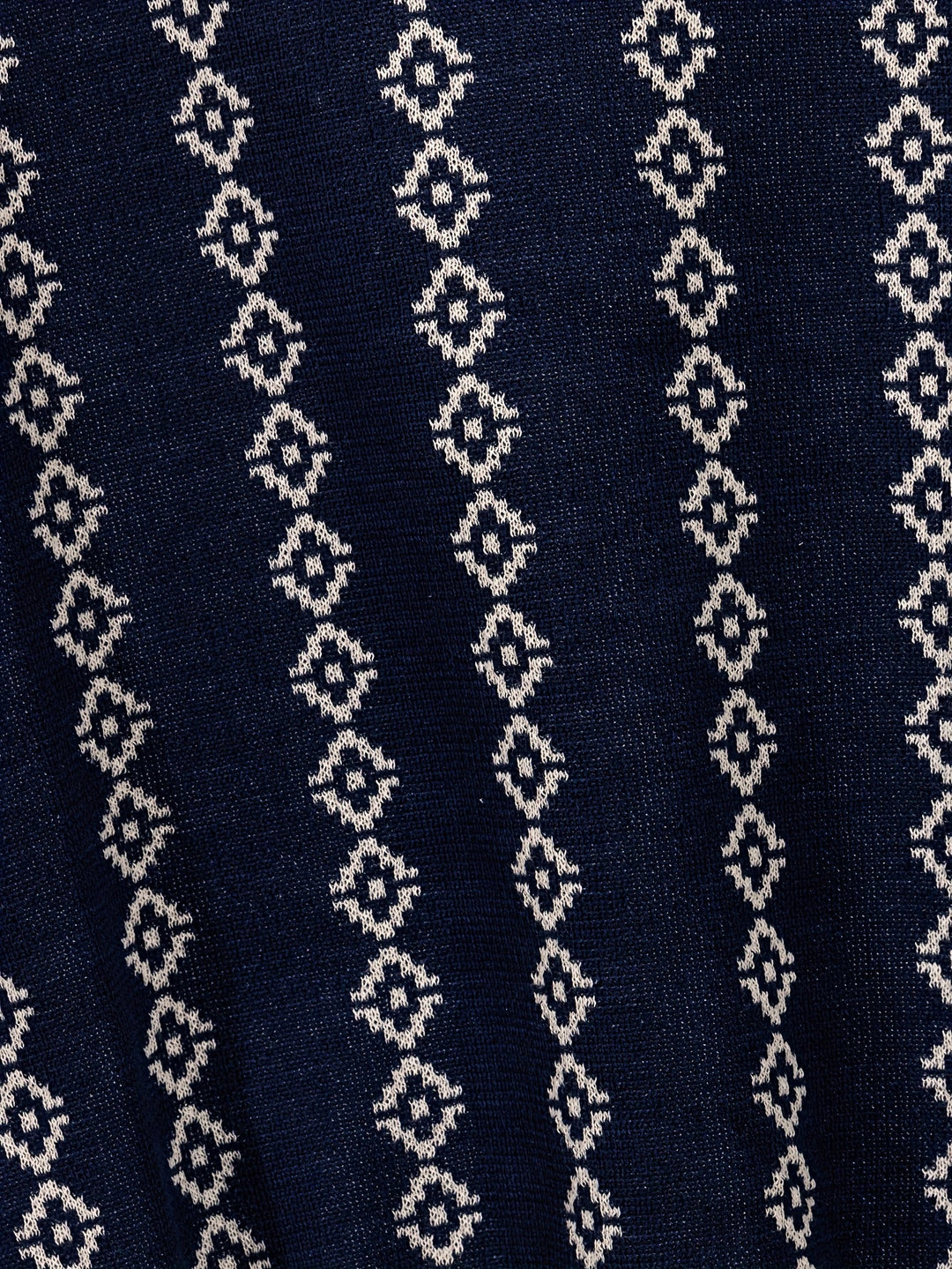 GEOMETRIC KNIT SHIRT FOR MEN