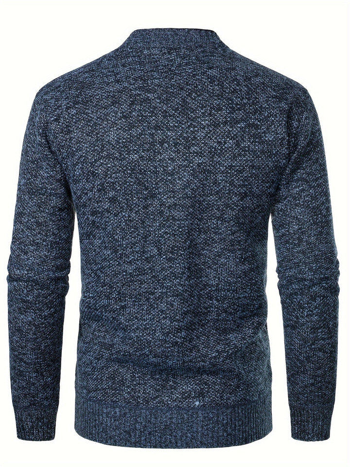 V-NECK KNIT CARDIGAN FOR MEN