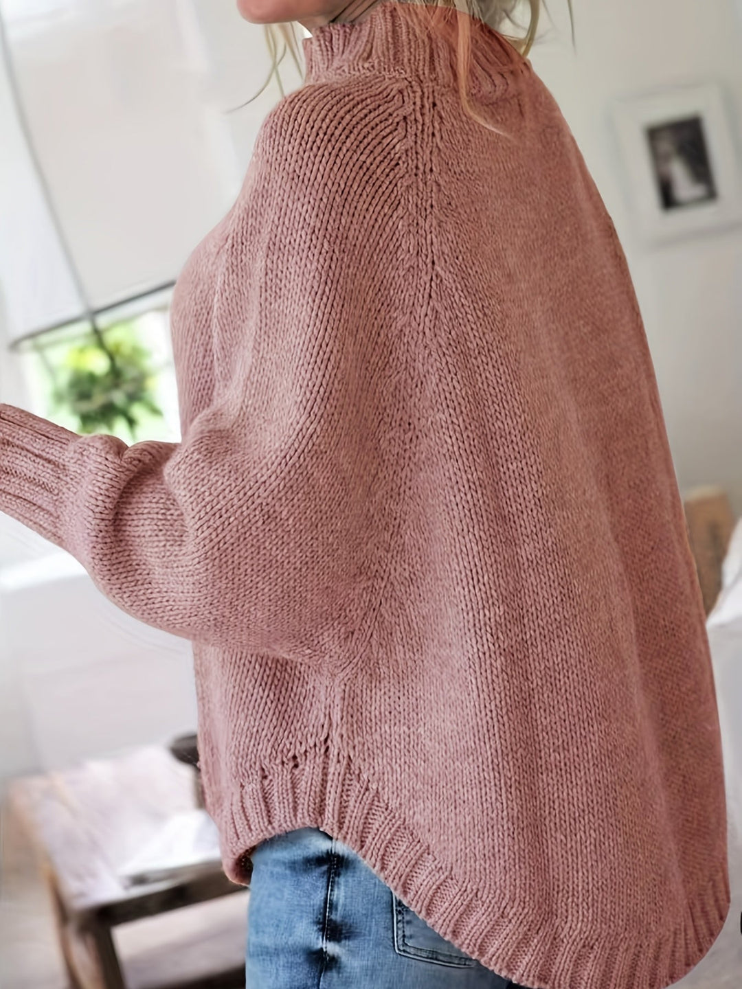 BEAUMONT NICE | ANCIEN SWEAT À COL MONTANT POUR FEMMES