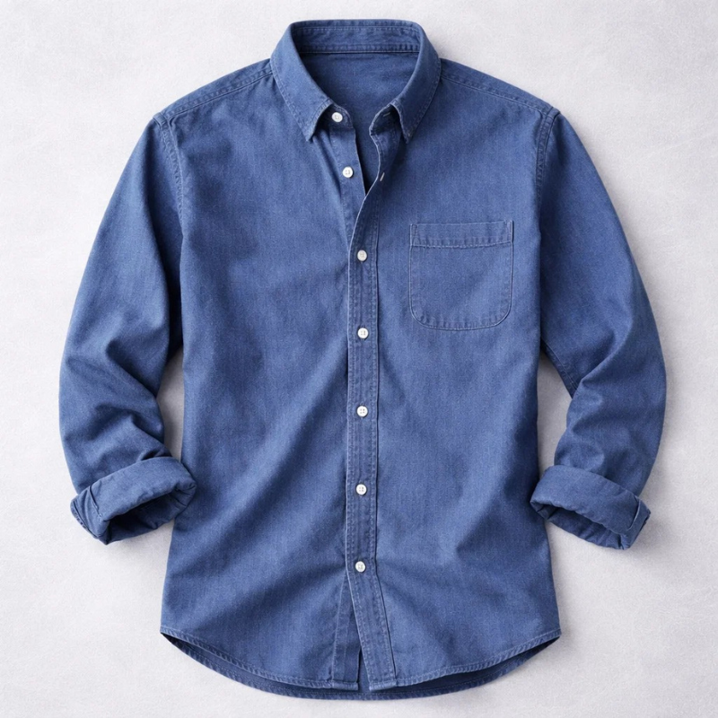 VINTAGE COTTON SHIRT FOR MEN