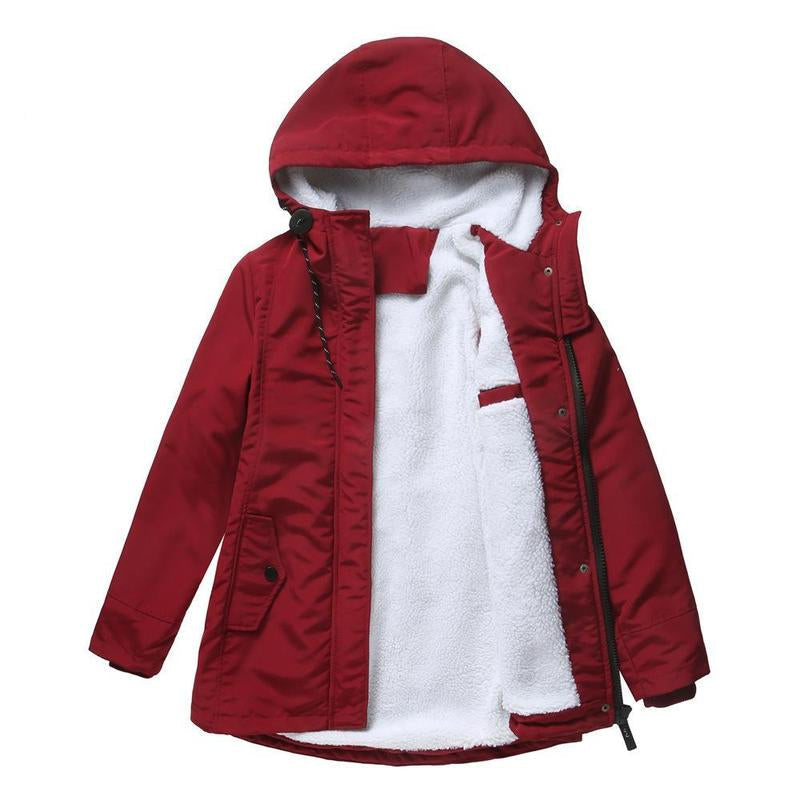 Maeve - Parka à capuche doublée polaire