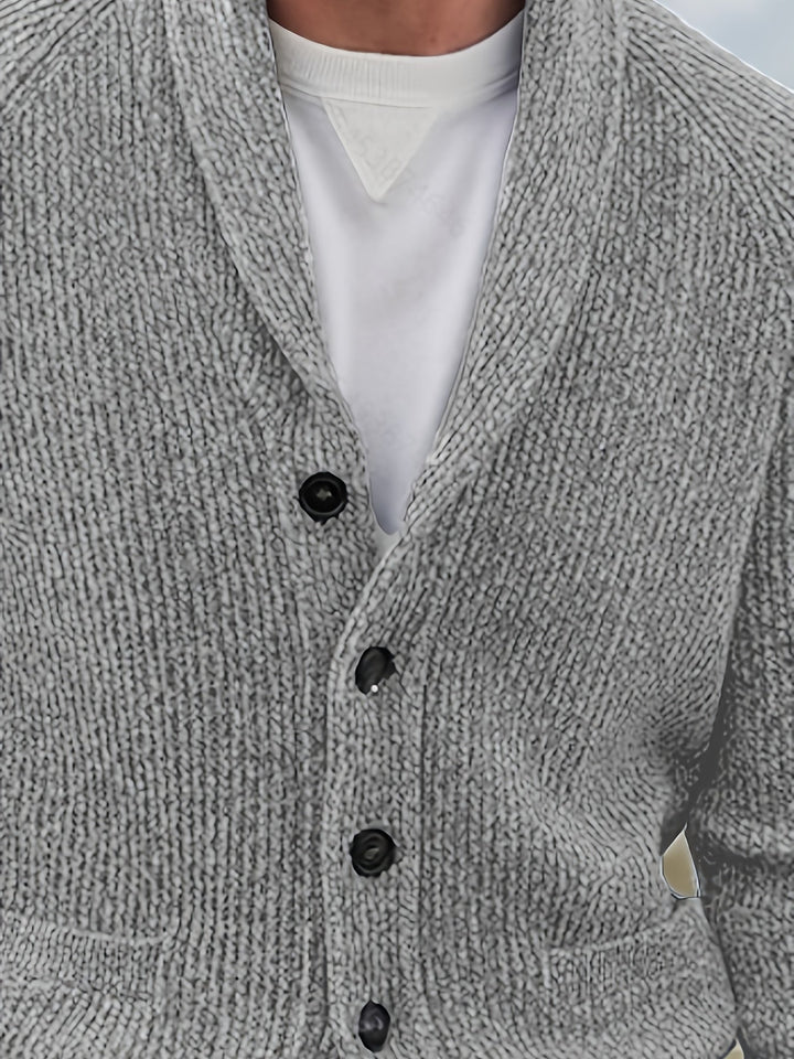 BUTTON KNIT CARDIGAN FOR MEN