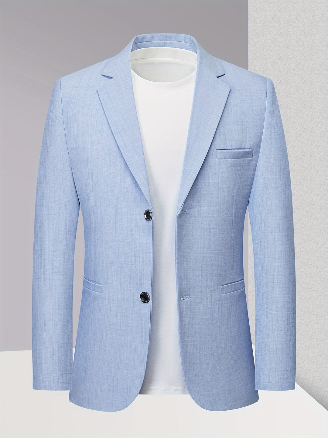 TEXTURED SUIT JACKET FOR MEN