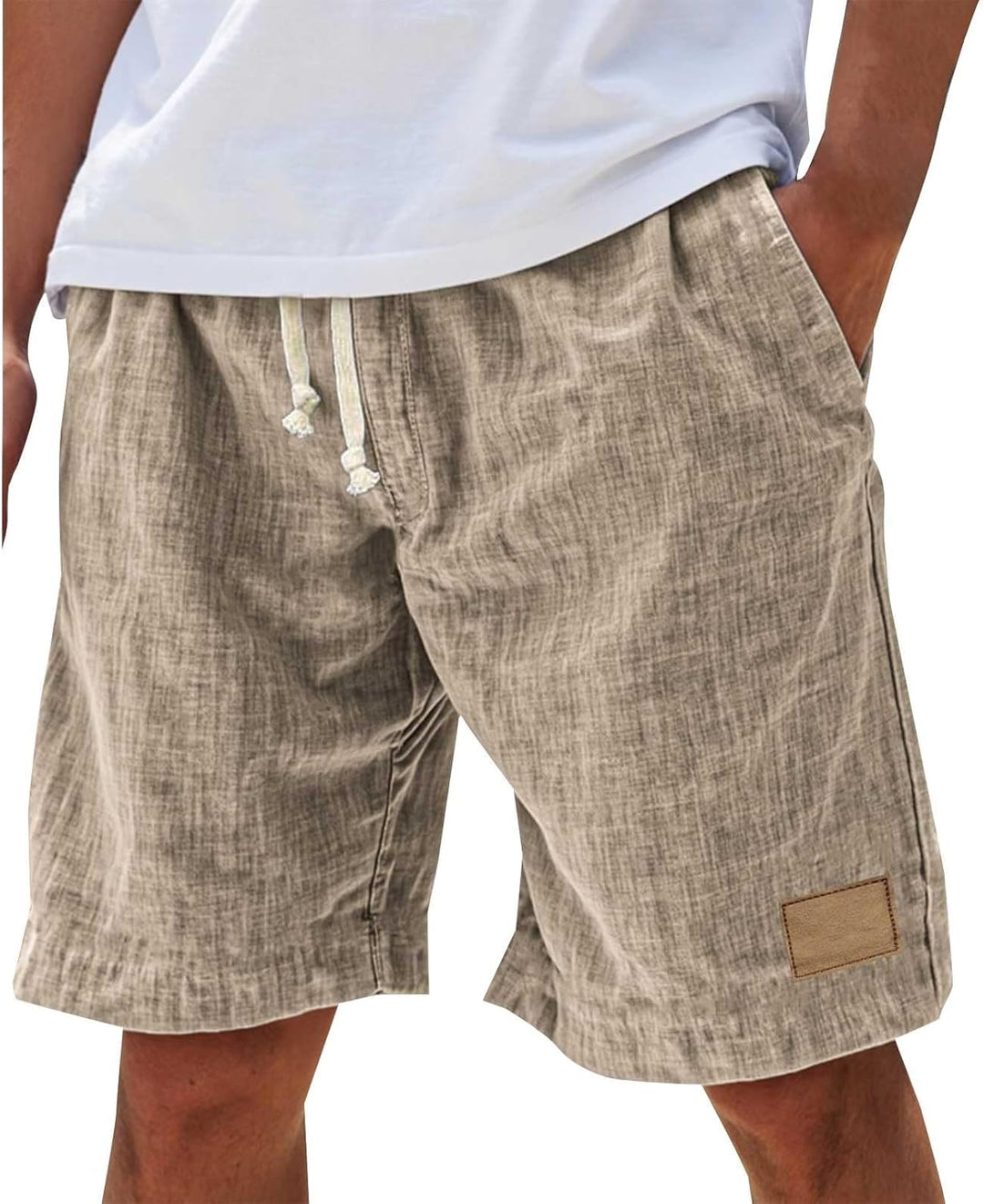 RELAXED COTTON SHORTS FOR MEN