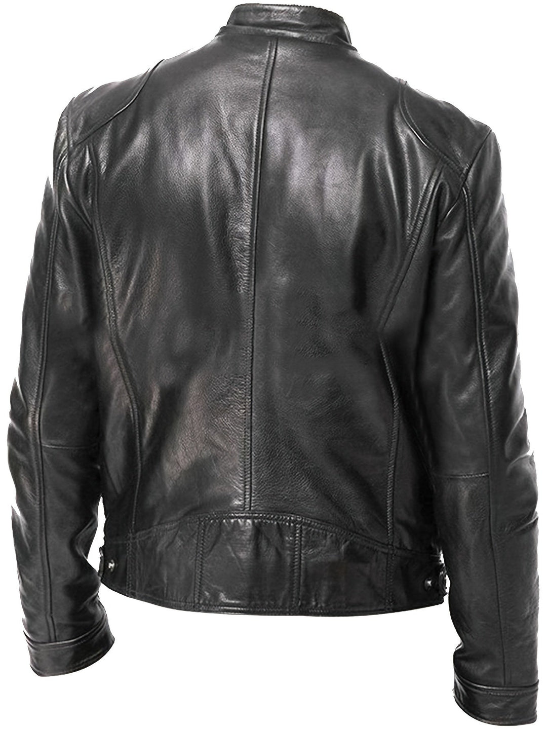 ZIP MOTORCYCLE JACKET FOR MEN